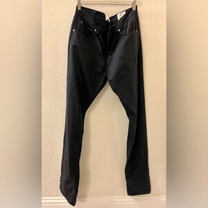 Billy Reid Garment Dyed Slim Jeans - Navy - Made in the  USA - Size 33